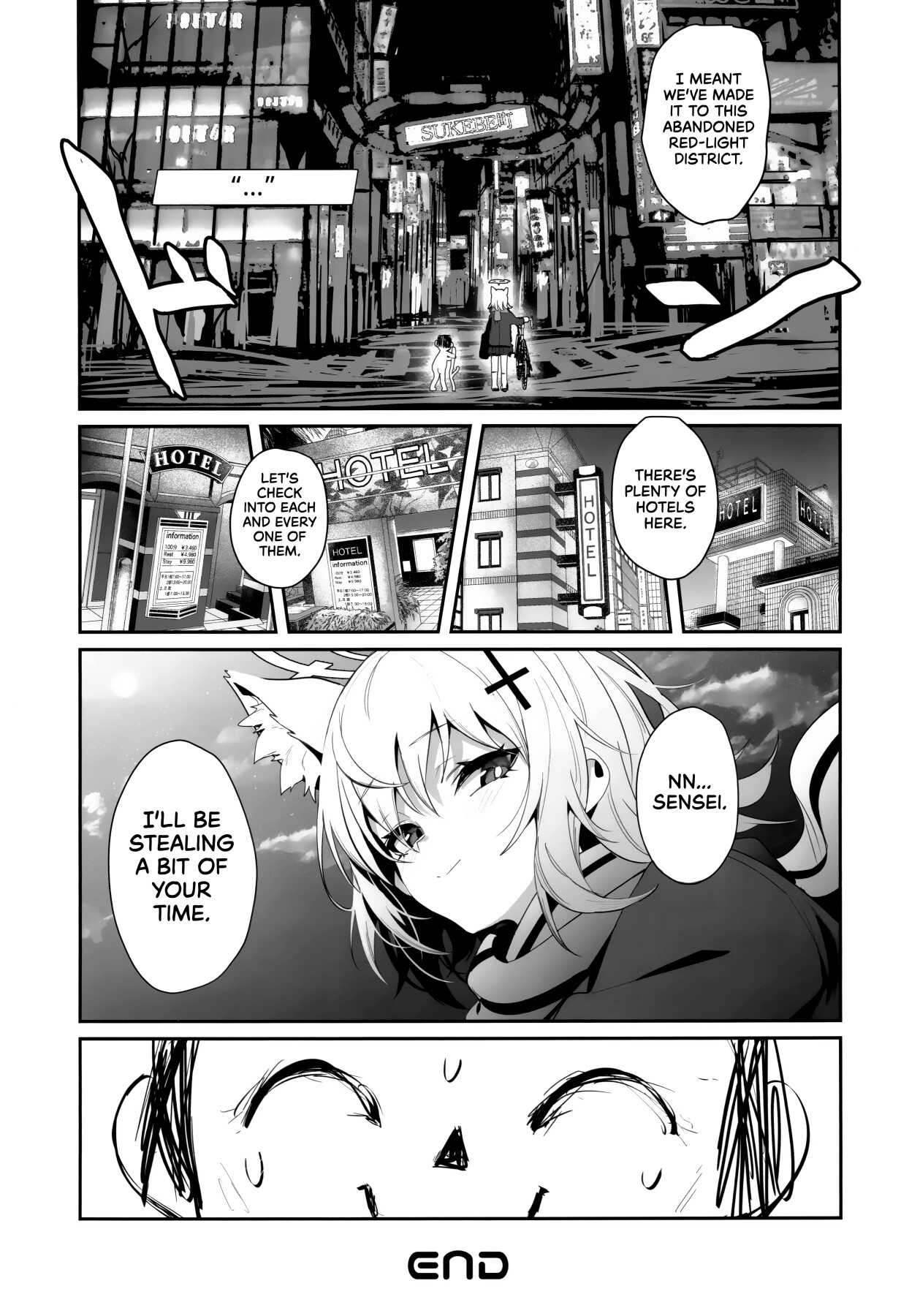 Hentai Manga Comic-Blyew Archive ~Being Taken To A Love Hotel By An EXTREMELY Horny Shiroko~-Read-24